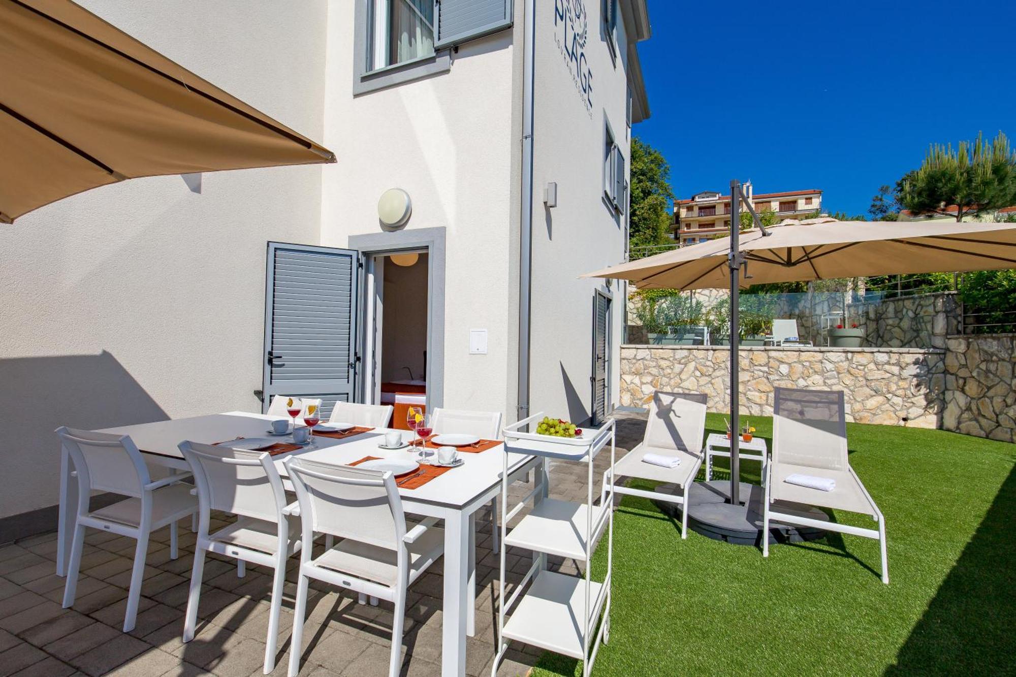 Plage Lovran Residence Esterno foto