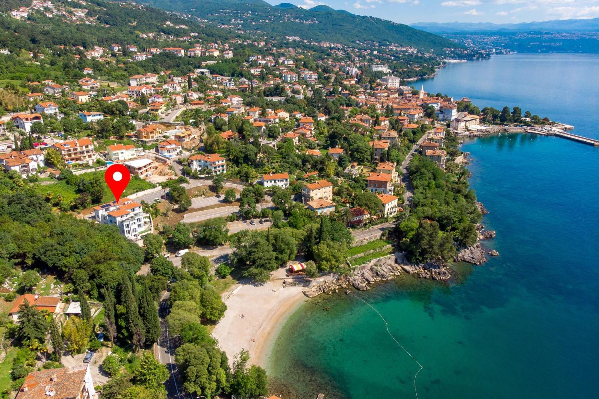 Plage Lovran Residence Esterno foto